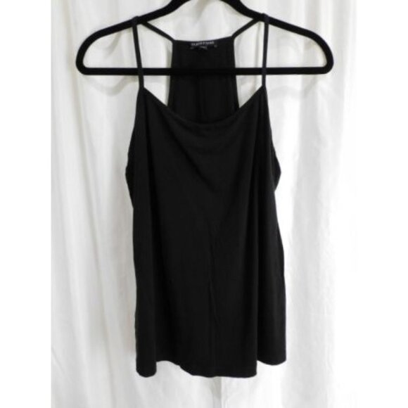 Eileen Fisher Thin Strap Black Tank Top, Size Small - Picture 4 of 6